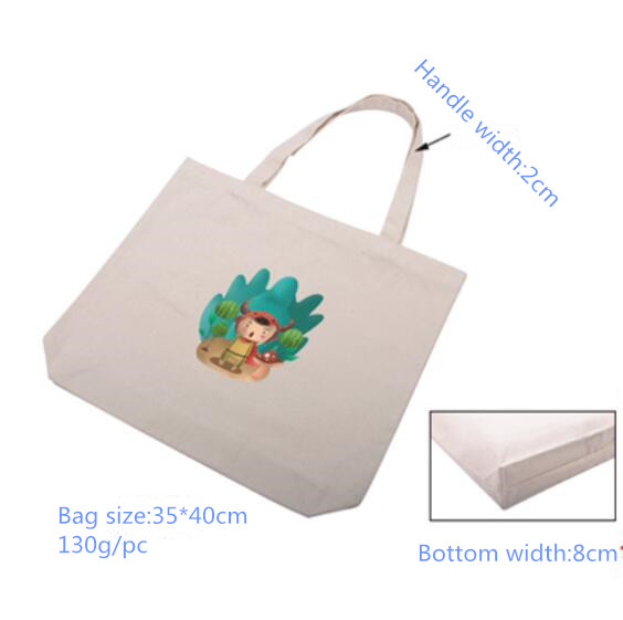 100% Cotton Handle Bag for promotion