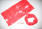 Multifunctional Bandana (YT-834) with Red & white Lightning Design