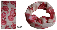 Tube Scarf in Bigger Flower Design (YT-9096)