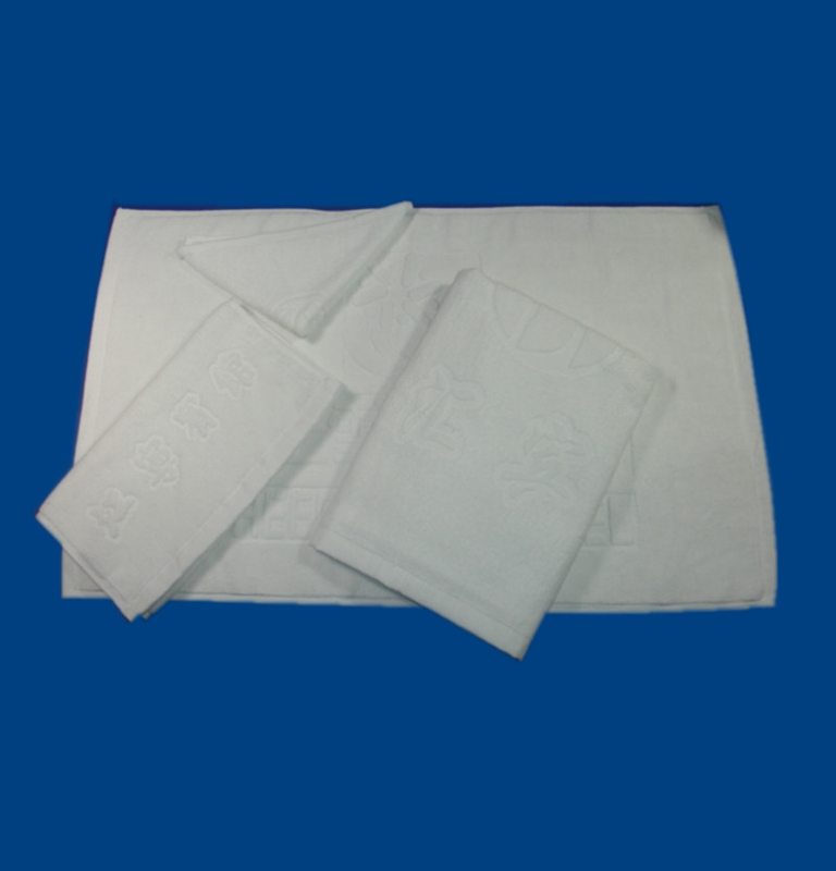 Hotel Towel Set with Jacquard Design for OEM Order (YT-111)