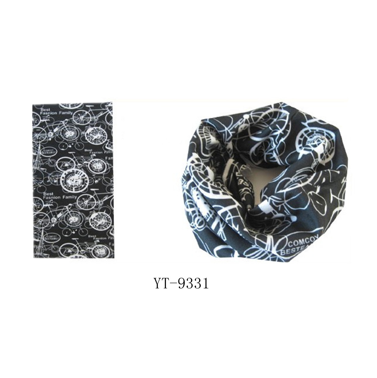 Cashmere Tube Neckwear (YT-9336)