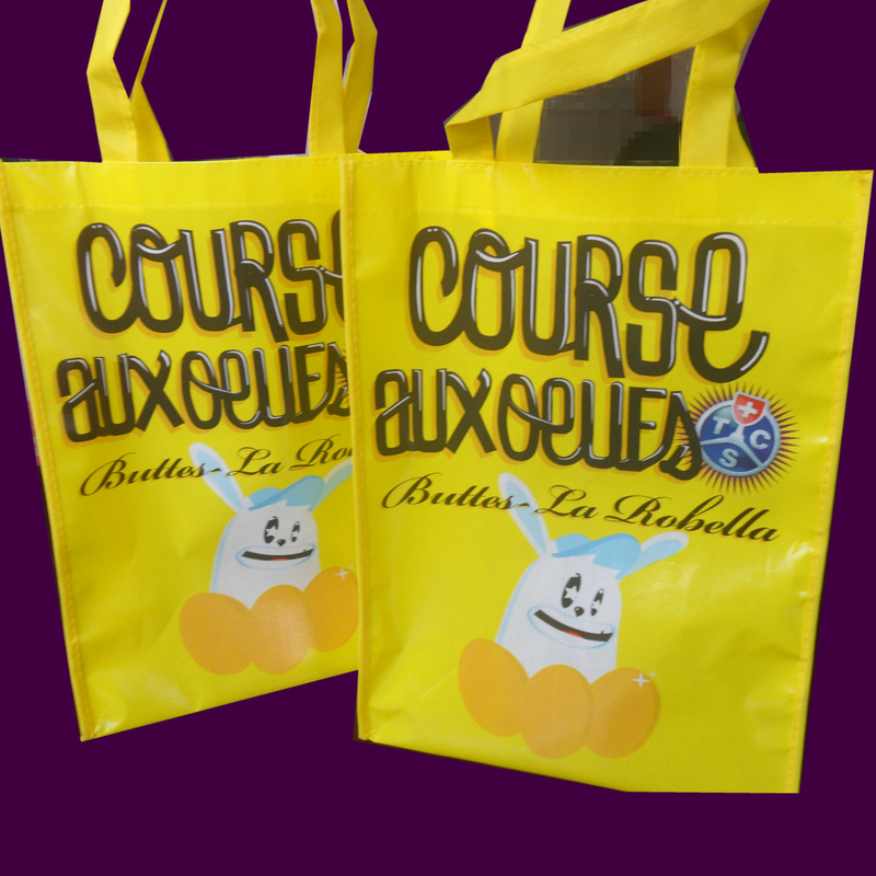 Promotional Laminating Shopping Bag with Beautiful Design Printing ( YT-195)