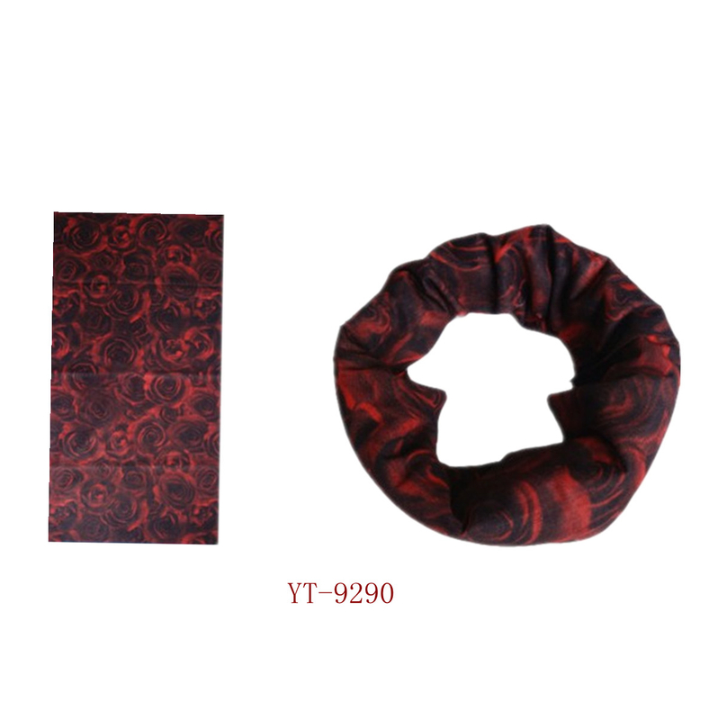 Tubes in Black and Red Color Rose Flower Design (YT--9290)