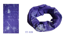 Blue and White Lightning Design Magic Scarf (YT-839)