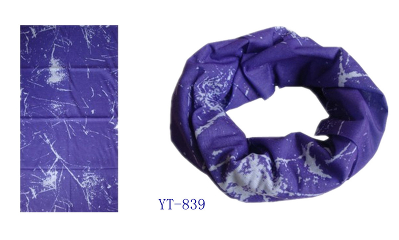 Blue and White Lightning Design Magic Scarf (YT-839)