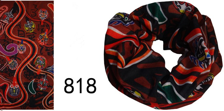 High Sweat Absorption Neck Tube with printing design as YT-804