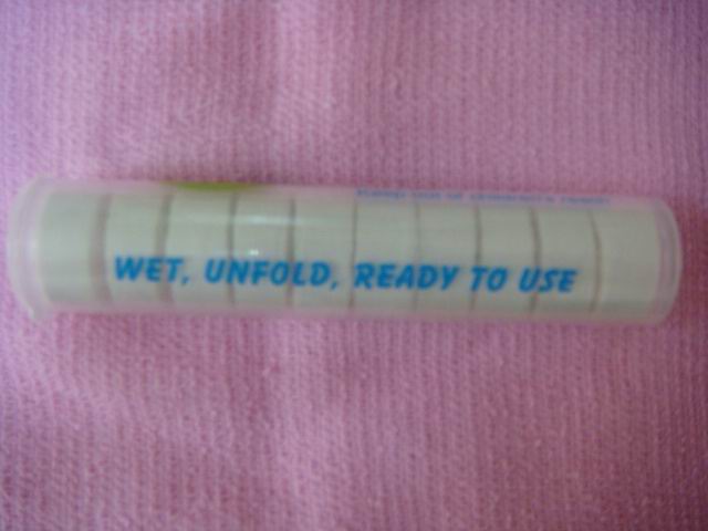 10PCS Tube Pack Coin Tissues (YT-707)