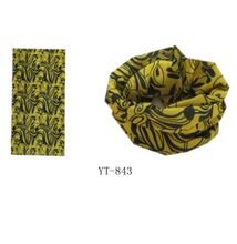 Bandana in Yellow and Black Color Design as YT-843