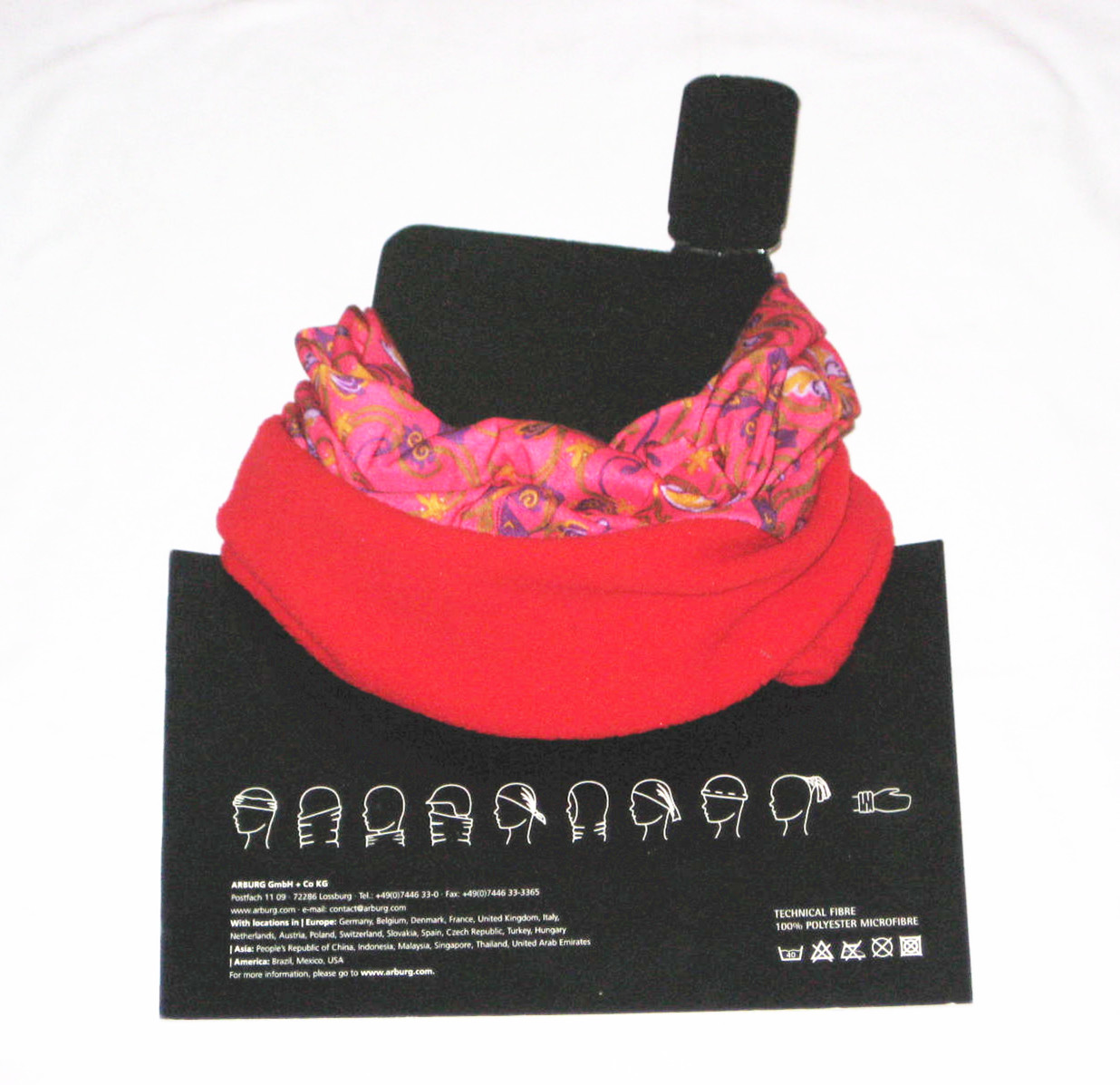 Neck Warmer in Polyester + Fleece Material with Your Design (YT-3151)
