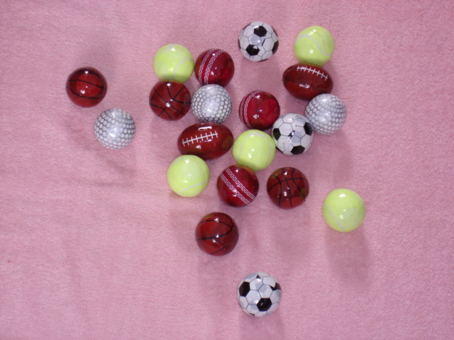 Cricket Ball Design Compressed Towel as YT-617