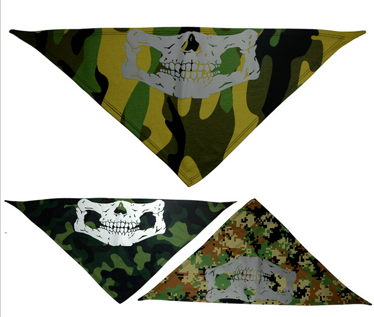 Reflective Anti-UV Outdoor Lycra Specter Triangle Scarf