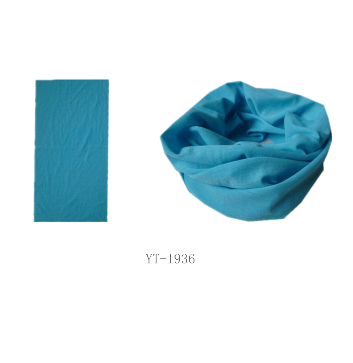 Neck Tube in Pure Light Blue Color (YT-1936)