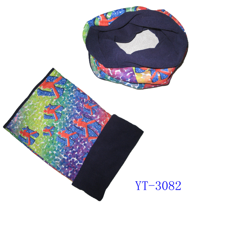 Two Layers Polar Tube for Winter Wearing to Keep You Warmer (YT-3082)