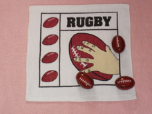 Rugby Shaped Compressed Towel as YT-613