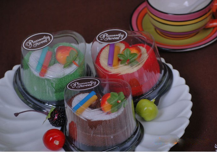 Heart Shaped Cake Towel (YT-1904)