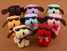 Cake towel in dog design