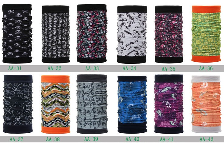 Winter Neck Tube, Polar Fleece, Double Side Printing, Magic Scarf YTQ-AA-19