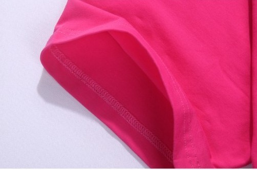 Lyocell Fiber Round Neck Short T-shirt as YT-2817