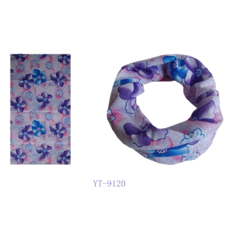 Neck Tubes in 3 Color Flower Design (YT-9120)