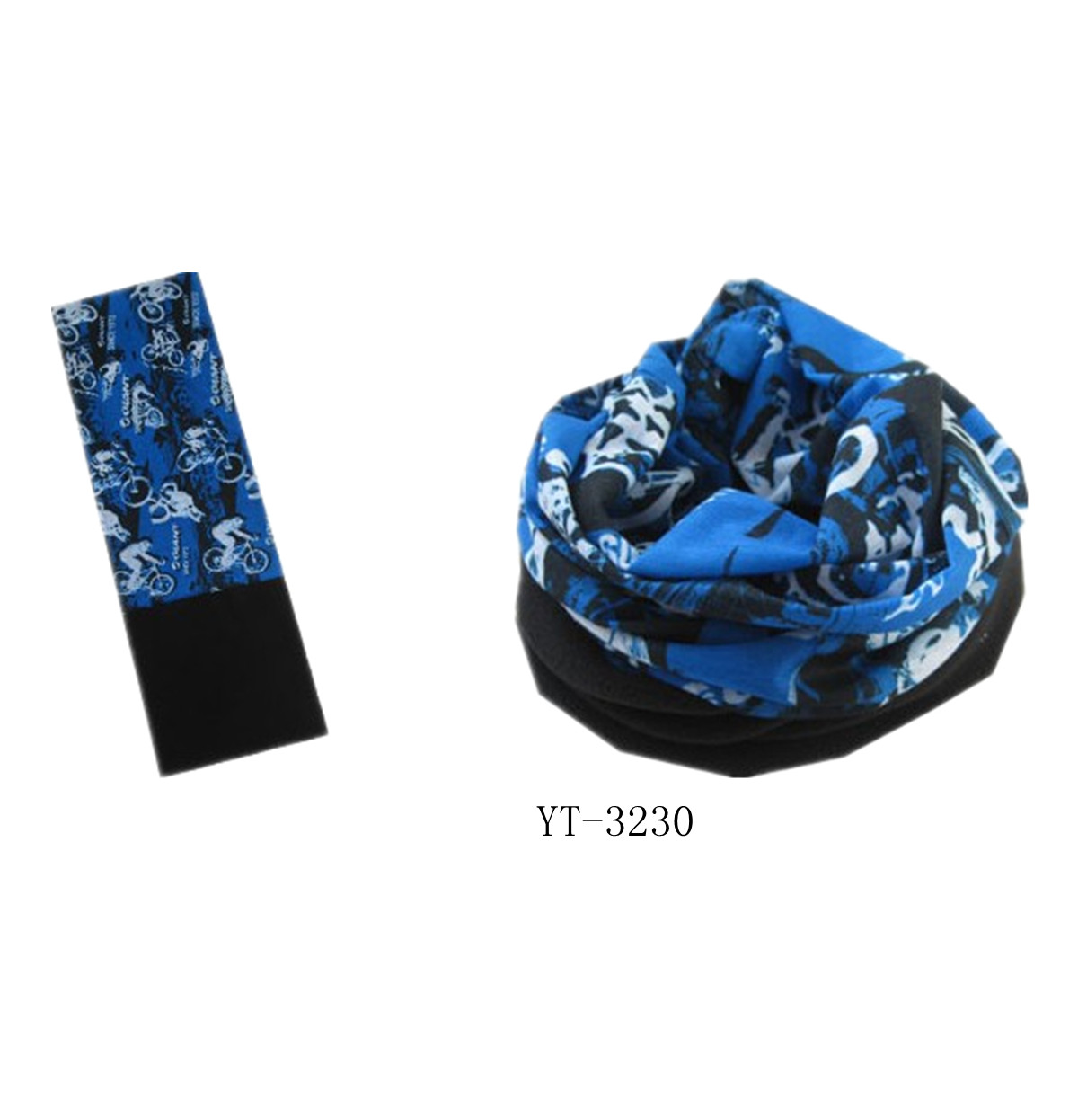 Magic Printed Tube Headwear + fleece part (YT-3232)