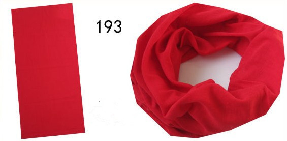 Tubular Scarf in Plain Red Color (YT- 193)