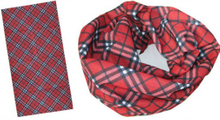 Promotional Headwear, Magic Tube Scarf in Tartan Design (YT-884)