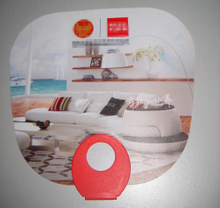 O Shape Hand Fan as Yt-2014