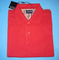 CVC Material Polo Shirt, Short Sleeves in Red Color as YT-2802