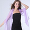 Chiffon Solid Color Long Scarf with Label as YT-PD505BL