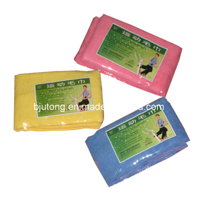 Microfiber Sport Towel with Logo Embroidered or Printed (YT-149)