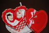 Heart Box Packed Cake Towel As A Wedding Gift