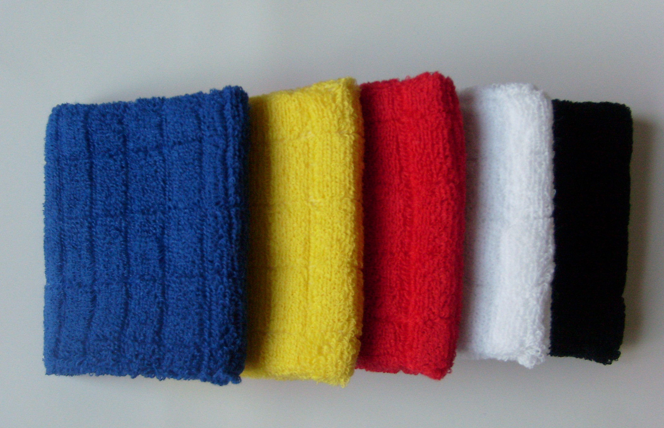 Cotton Jacquard Towel Design Wrist Band as YT-263