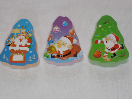 Christmas Compressed Towel with Santa Claus Design (YT-631)
