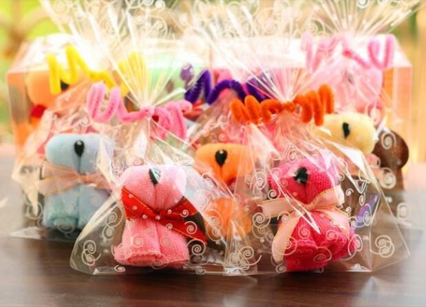 Cake towel in dog design
