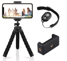 Flexible Tripod Phone Holder