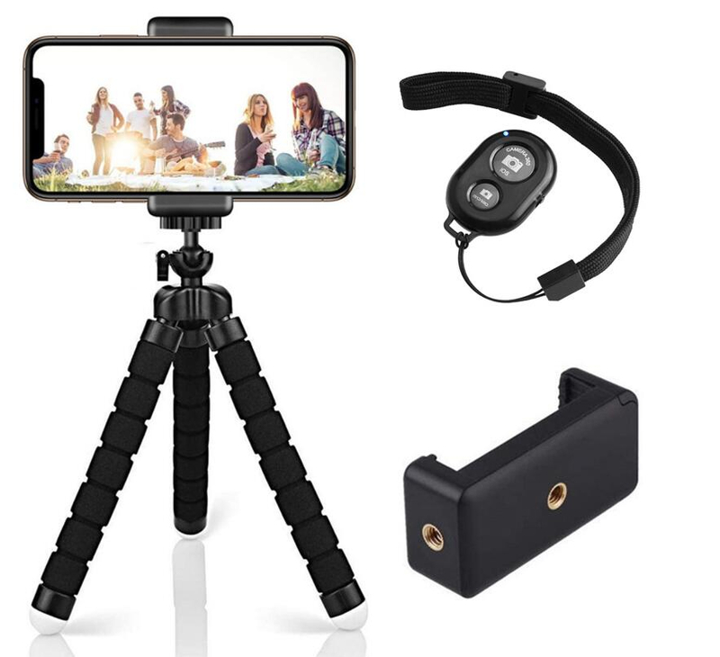 Flexible Tripod Phone Holder